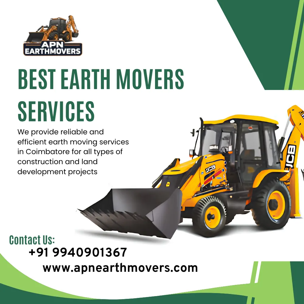 Earth Movers Services in Coimbatore