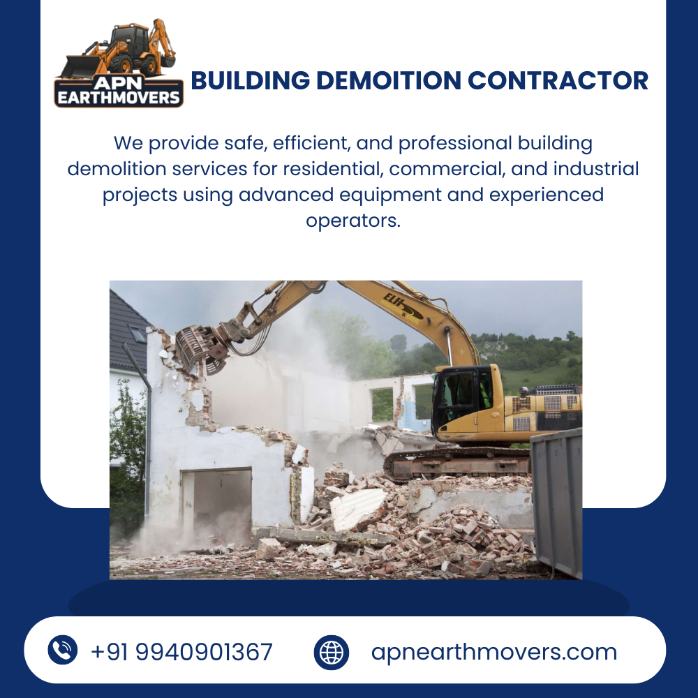 Building Demolition Contractor In Coimbatore