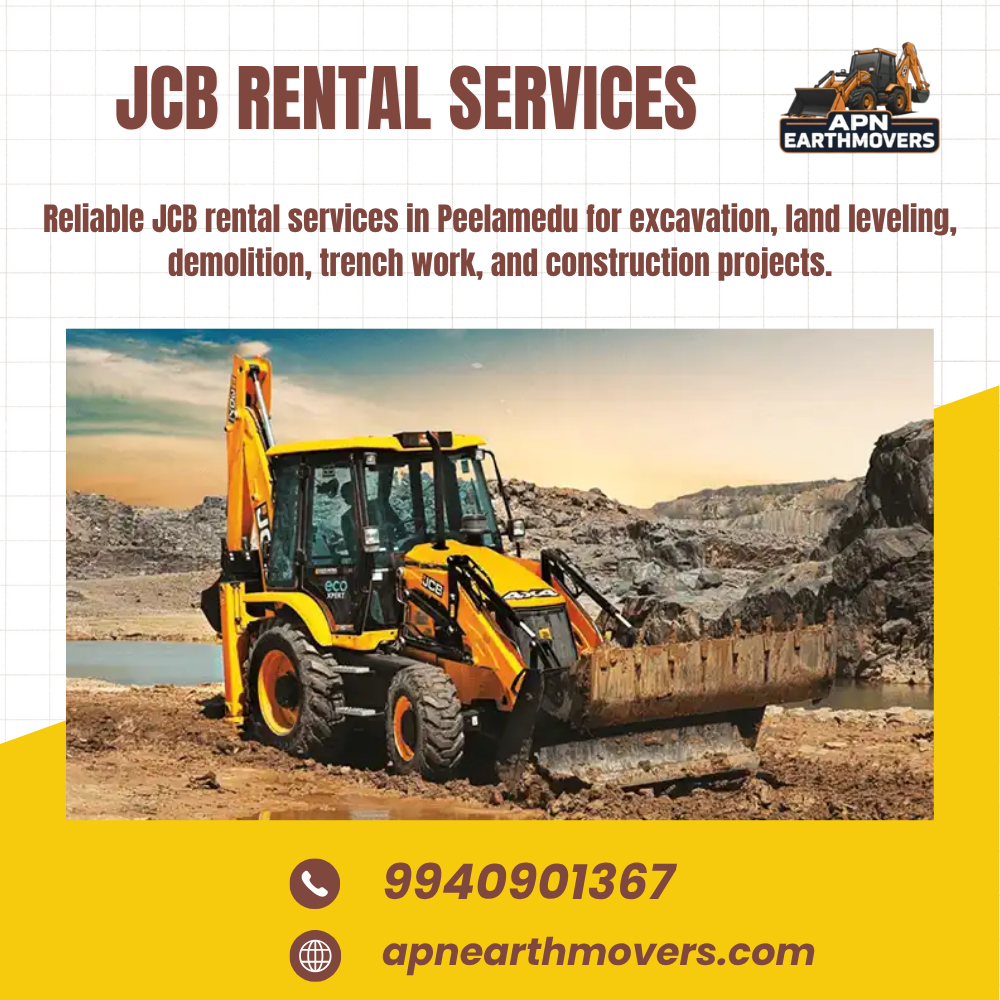 JCB Rent In Peelamedu