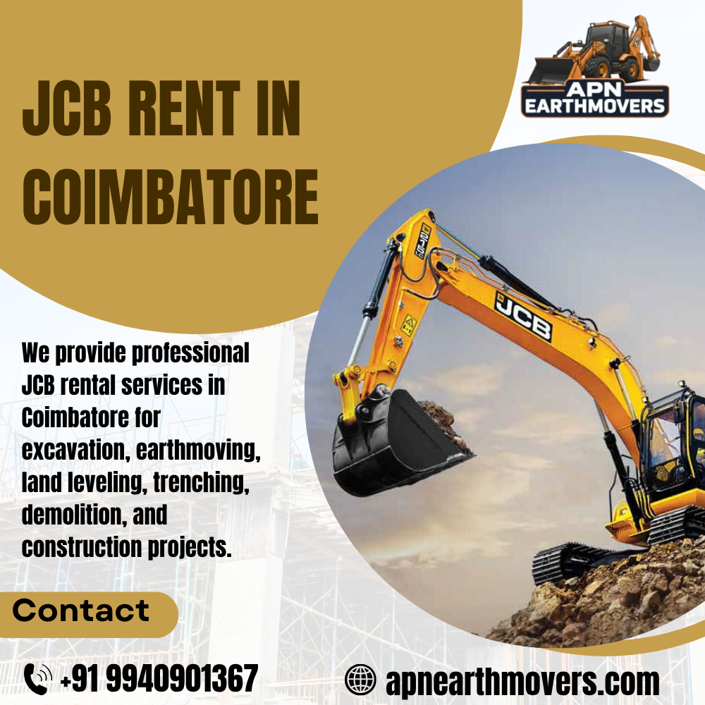 JCB Rents In Coimbatore