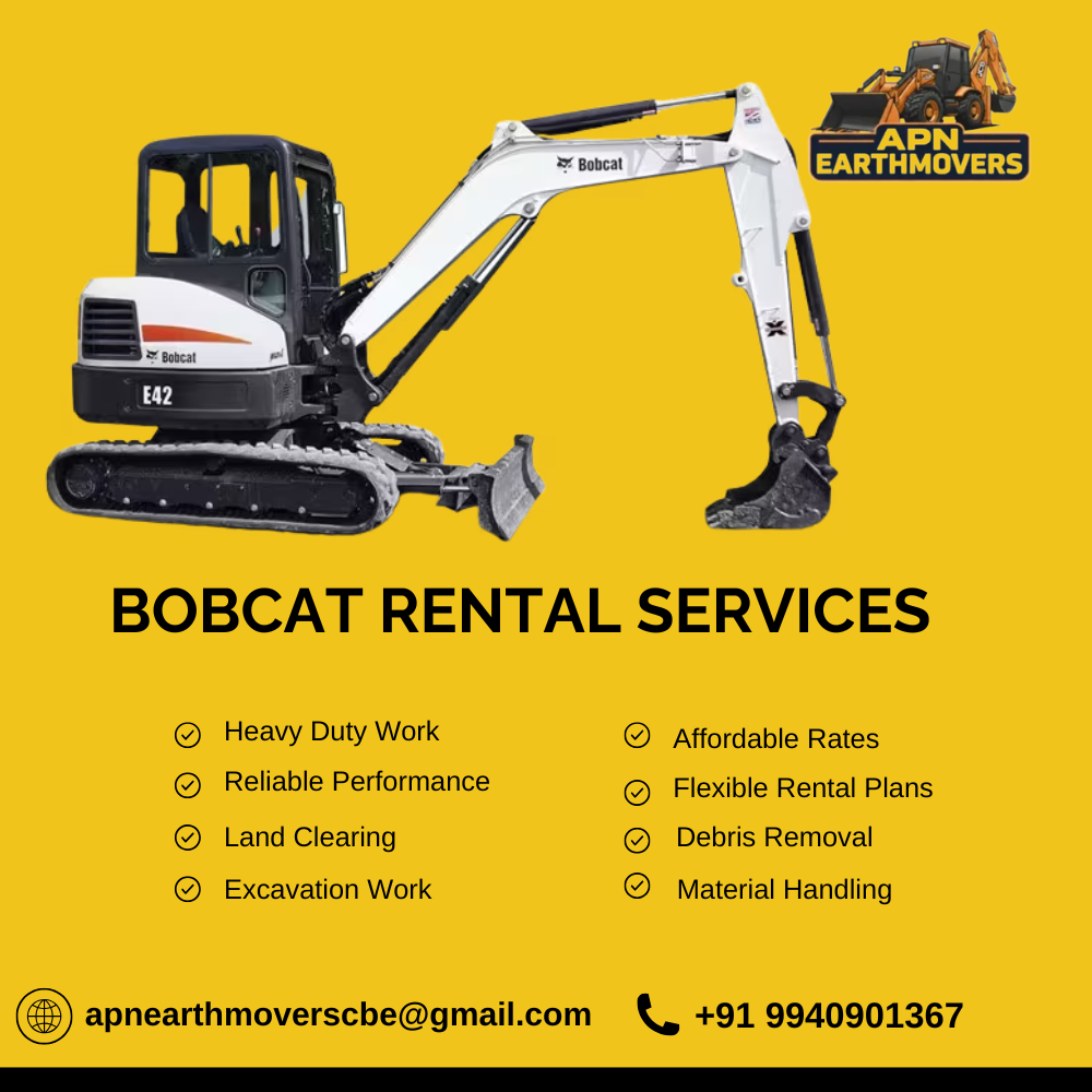 Bobcat Rental In Coimbatore