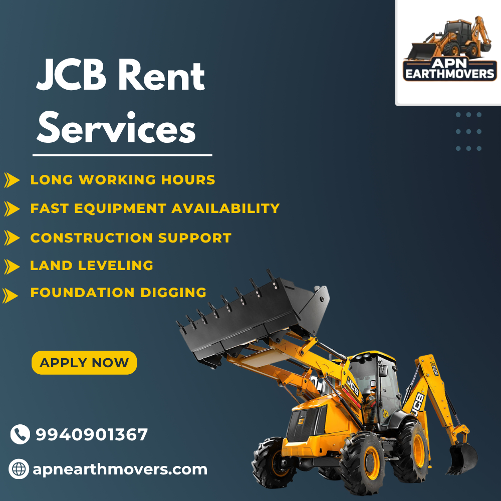 JCB Machine Rental In Coimbatore