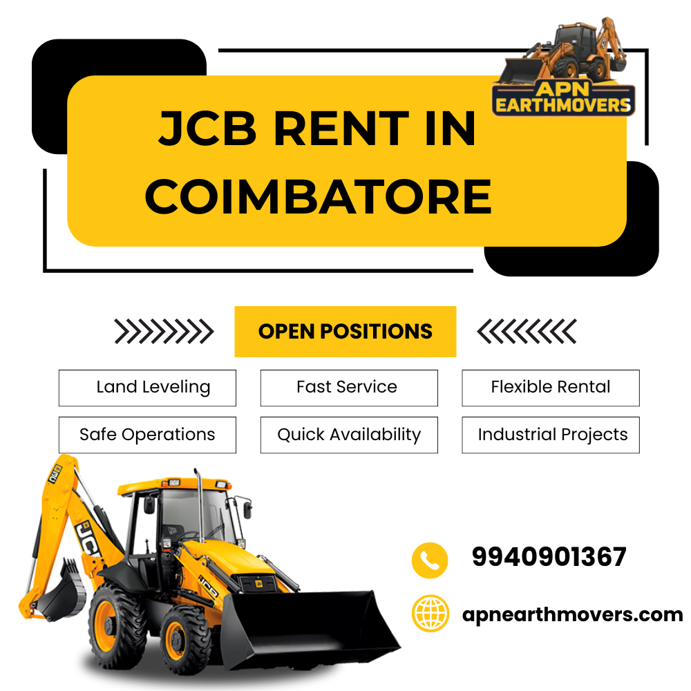 JCB Hire Services in Saravanampatti