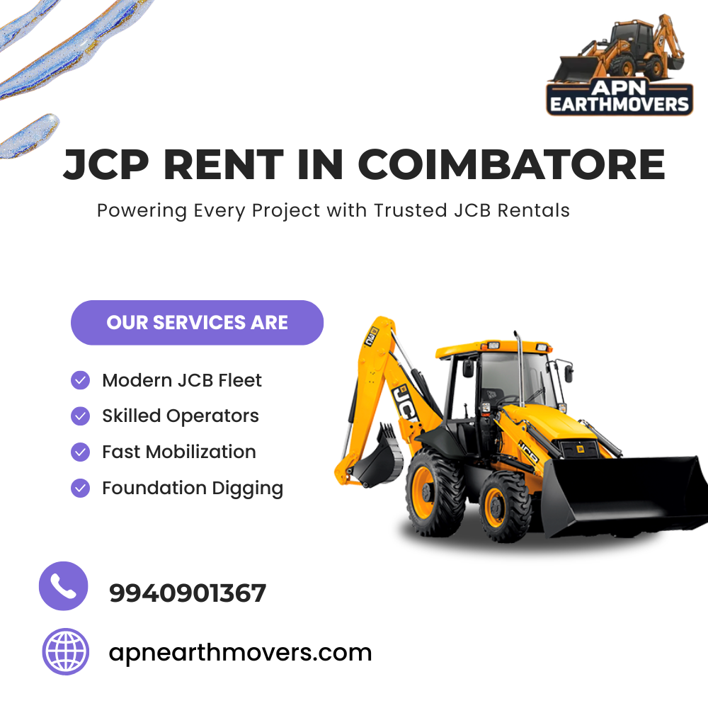 Best JCB Rent In Coimbatore
