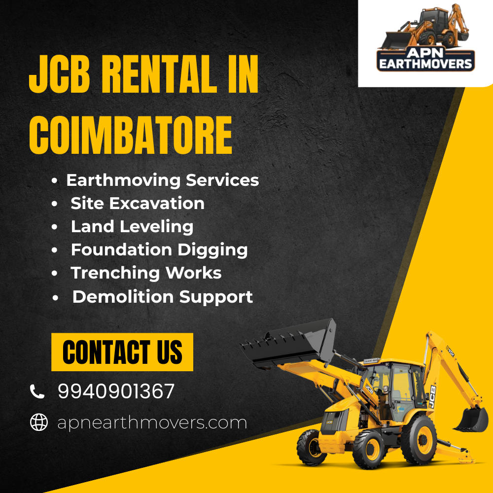 Best JCB Rental In Coimbatore
