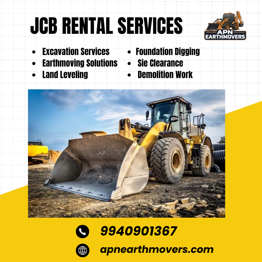 JCB Hire Services in Coimbatore