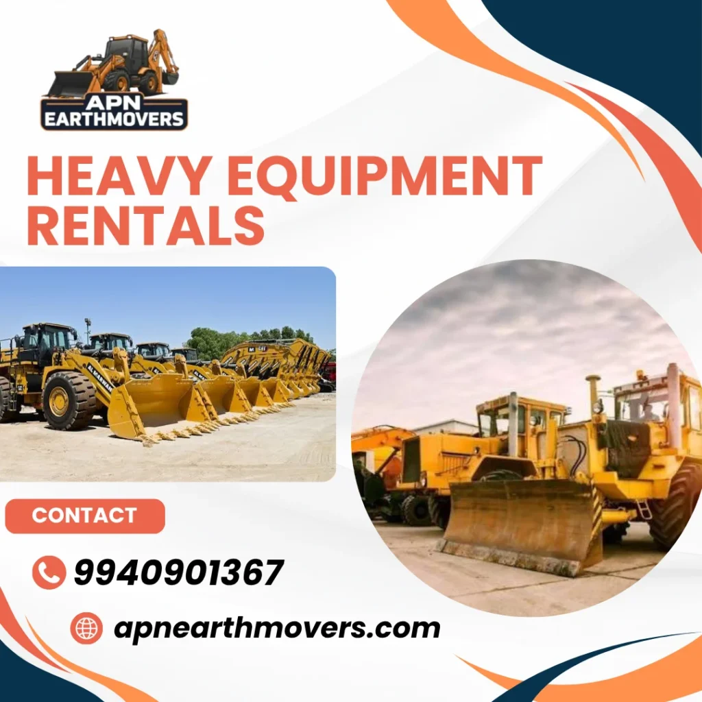Heavy Equipment Rental Services in Coimbatore
